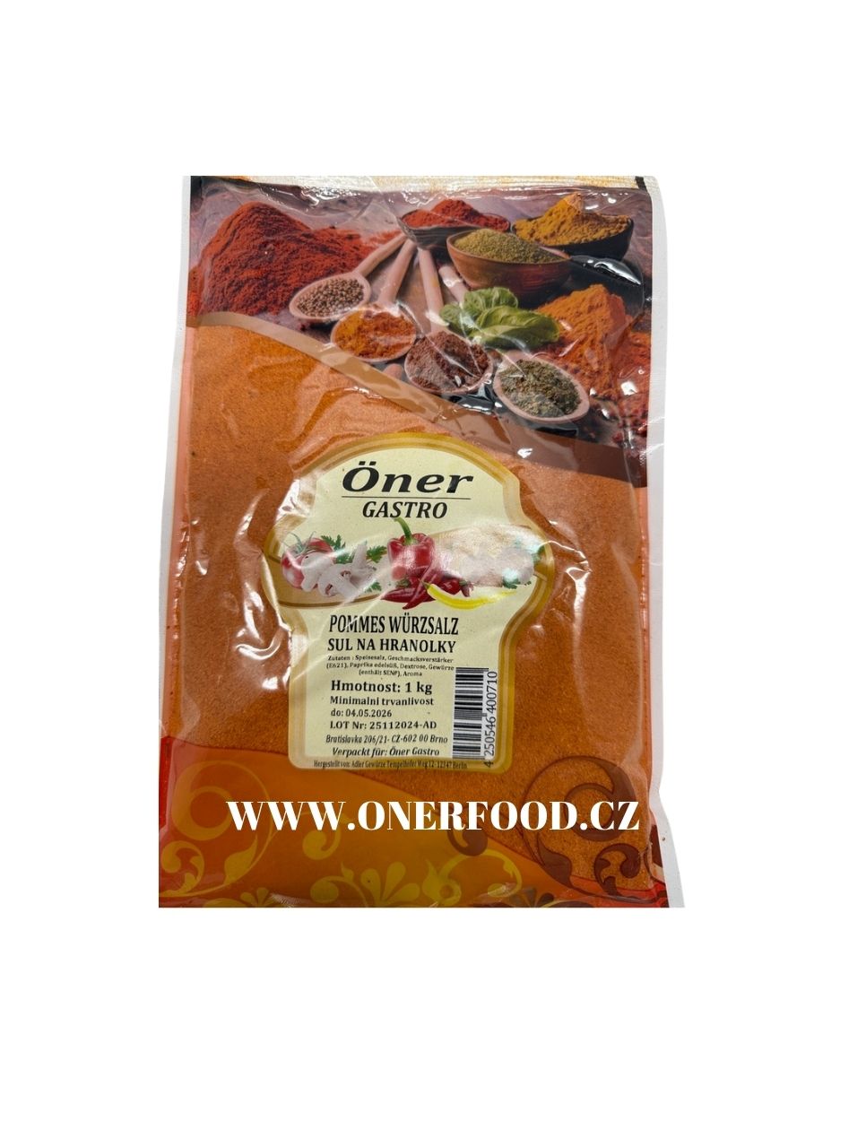 Sůl na hranolky 1 kg