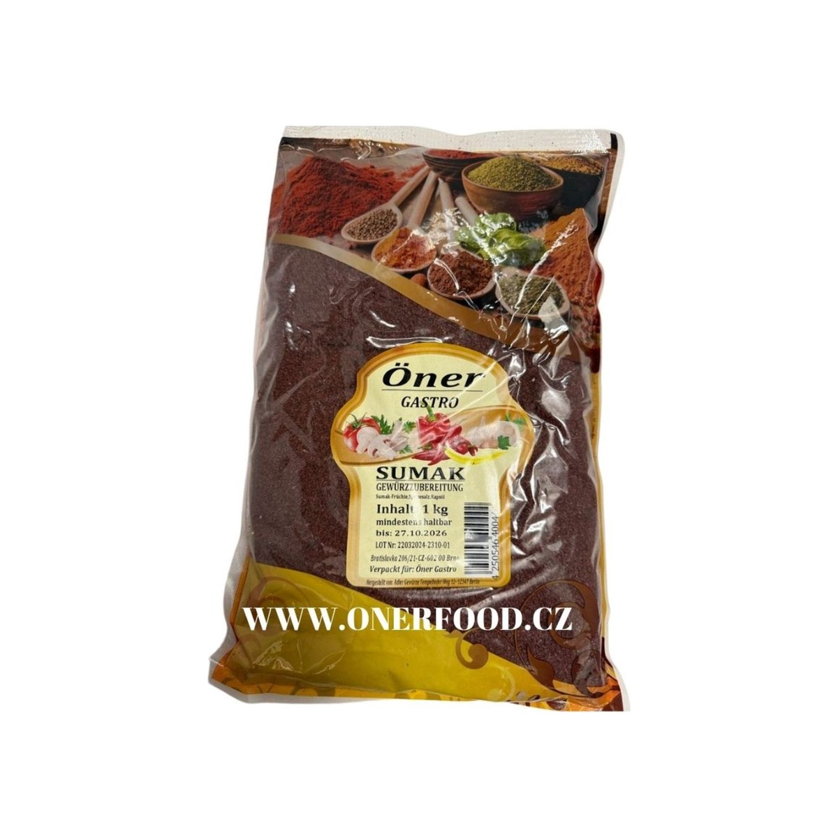Sumah (sumak) mletý 1 kg