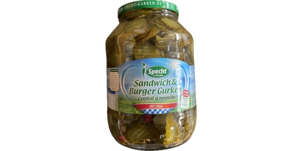 Okurky burger gurken 2450 gr