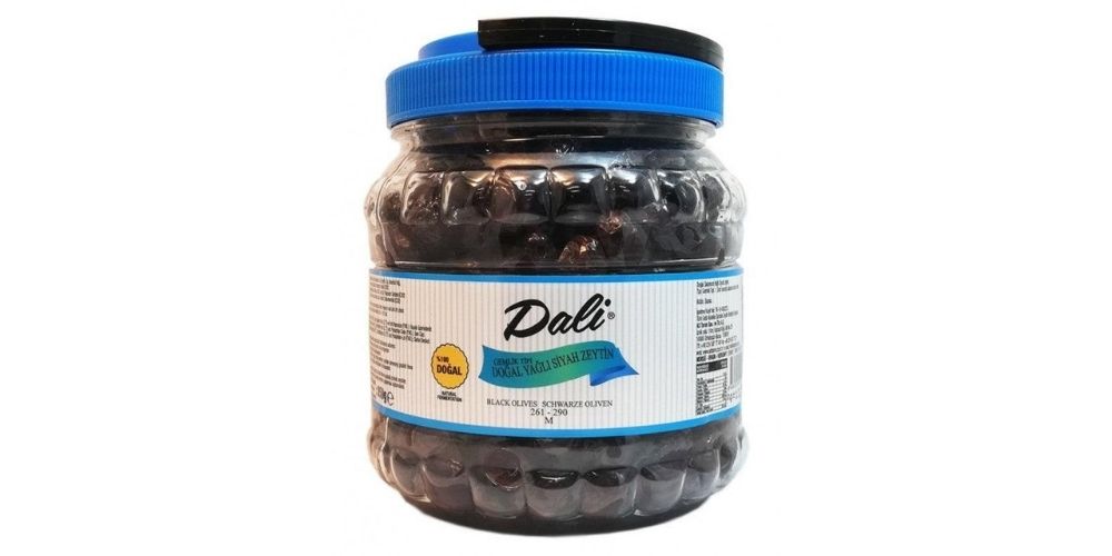 Dali olivy černé s peckou 1 kg