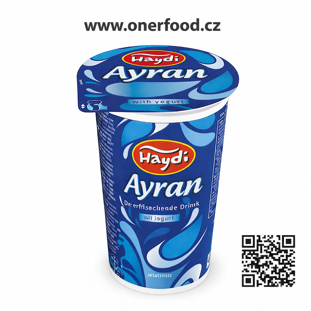 HAYDİ AYRAN 0,25 L – 20 KS – JOGURTOVÝ NÁPOJ