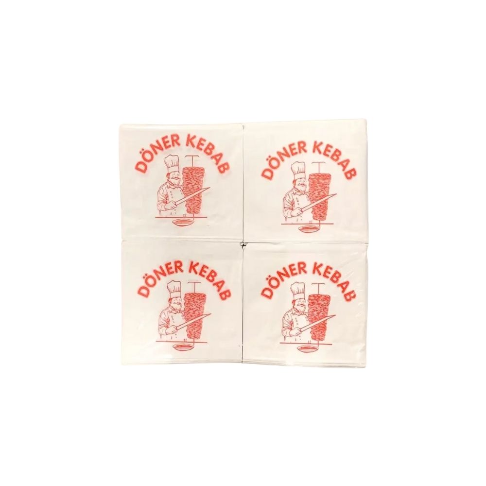 Papírový sáček na DONER KEBAB 16x16 cm(4000)