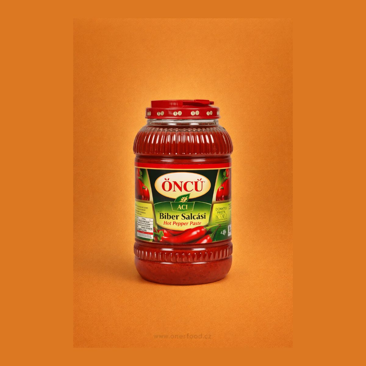 Paprikový protlak pálivý Oncu 5 kg